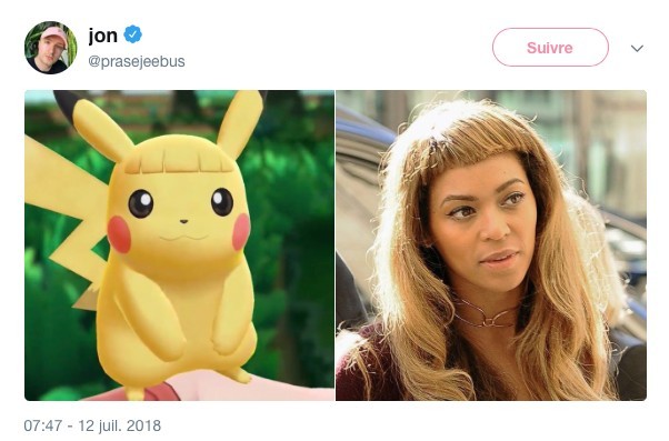 Lets go pikachu le nouveau coiffeur - meme