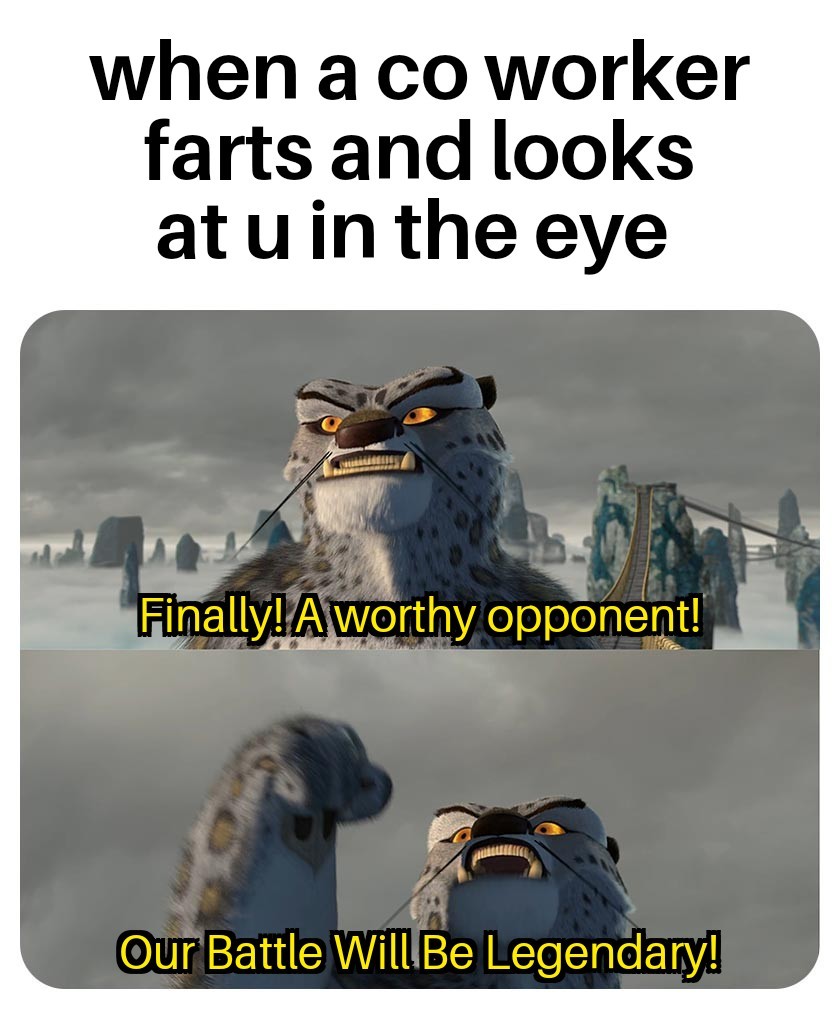 War of farts - meme