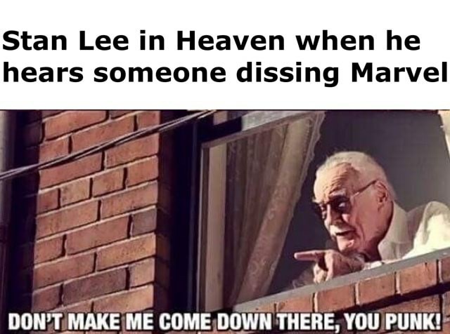 Stan the Man was awesome - meme