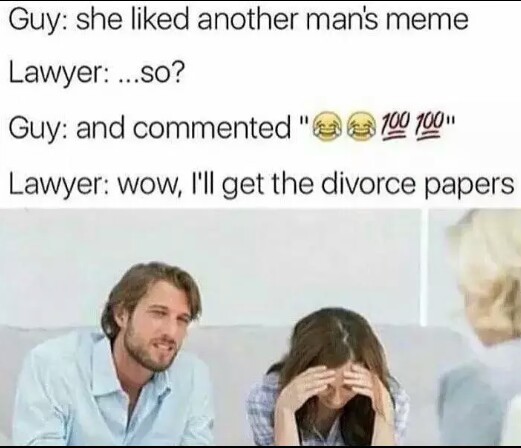 Divorce - meme