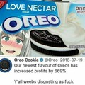 Damn weebs with their love nectar and shit