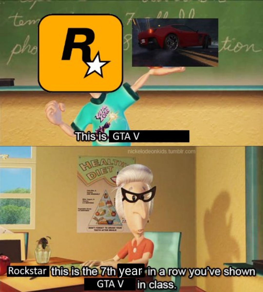 What about GTA 6? - meme