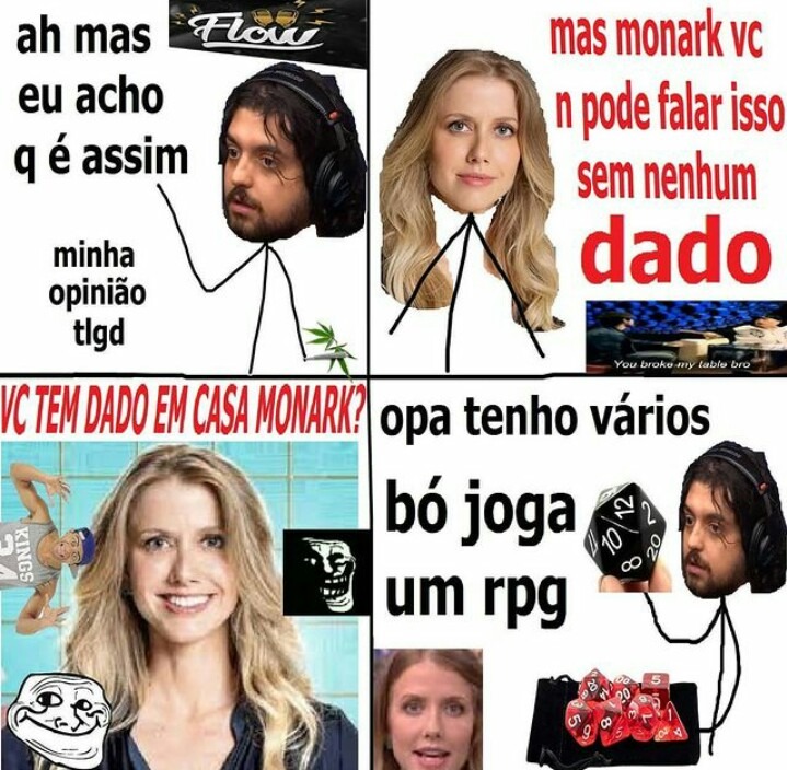 Treta veia já - meme