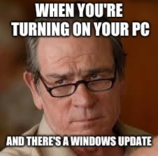 Windows update - meme