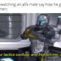 Alpha male tactics