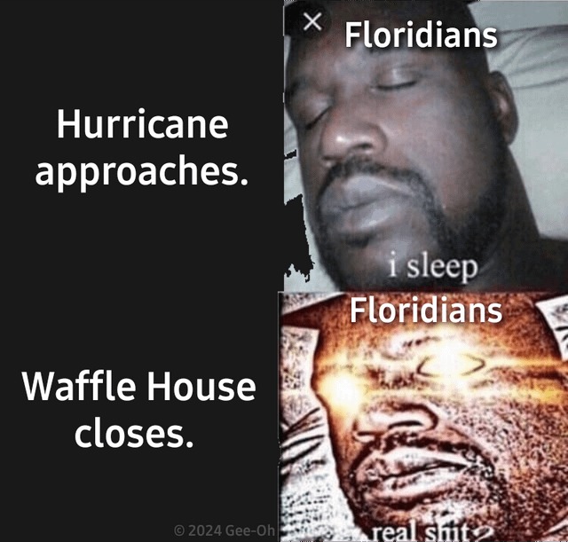 Florida Waffle house meme