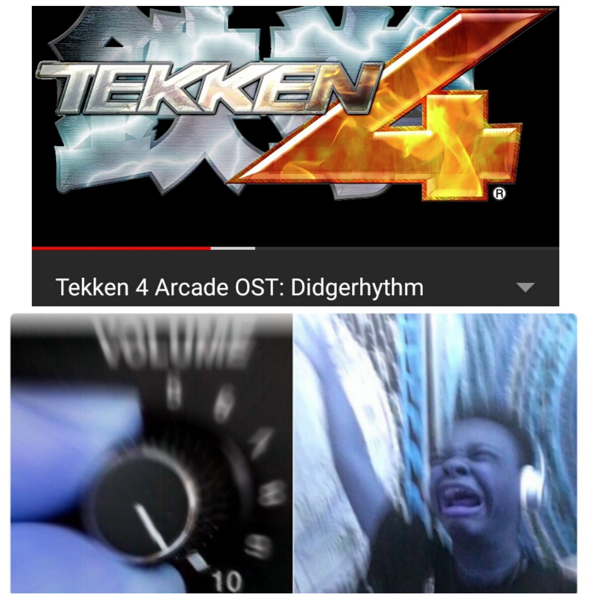 Tekken 4 is the best. - meme
