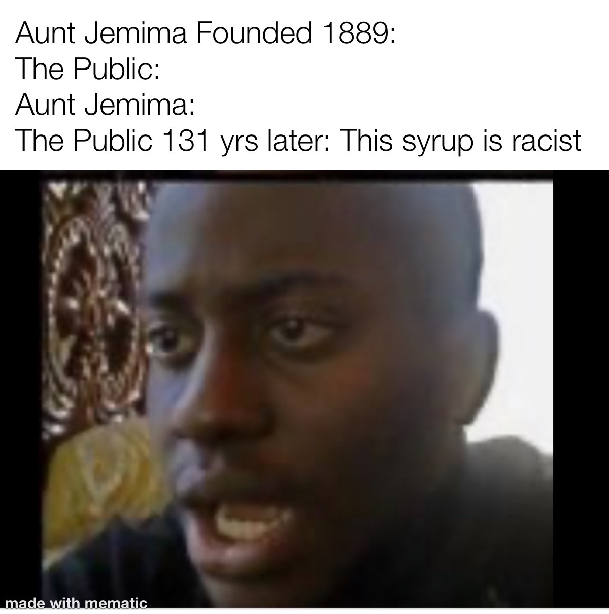 save the syrup - meme