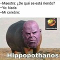 Thanos + un hipopotamo = Hippopothanos