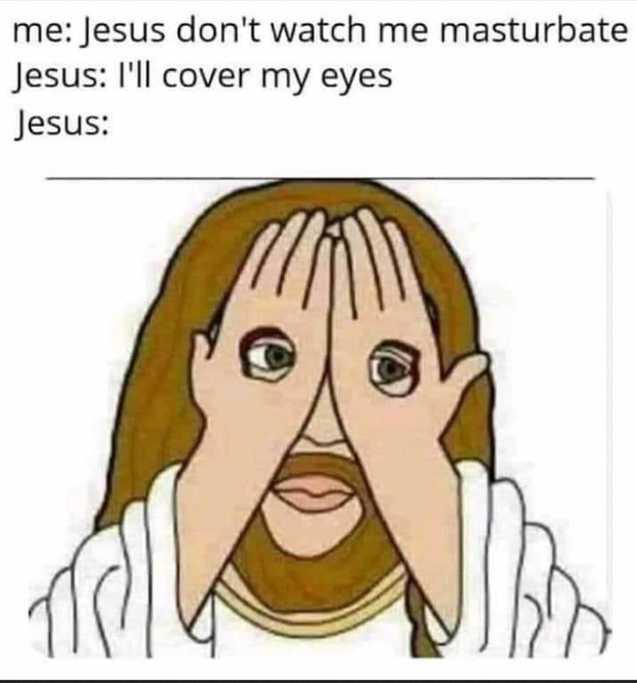 Naughty jesus - meme