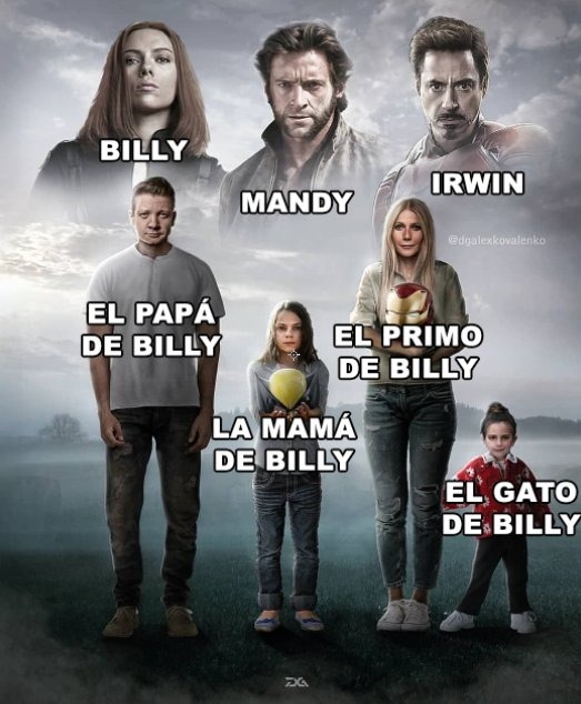 Billy Mandy irwin - meme