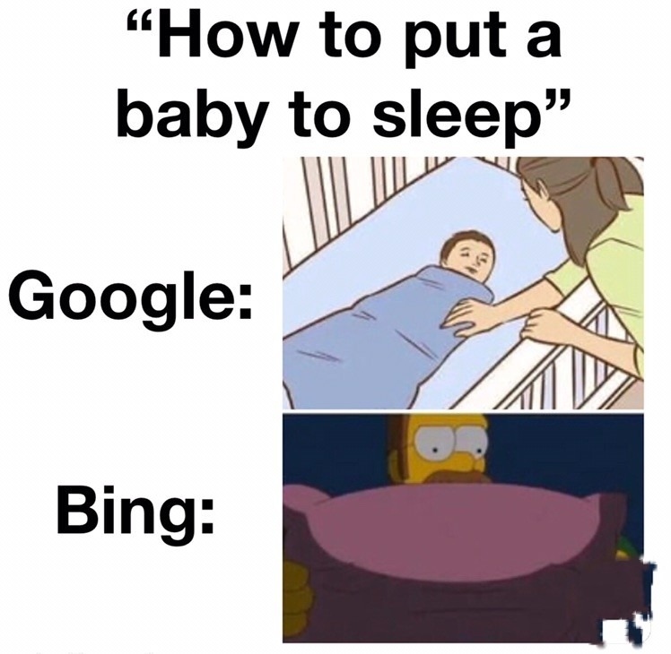 Bing is shit - meme
