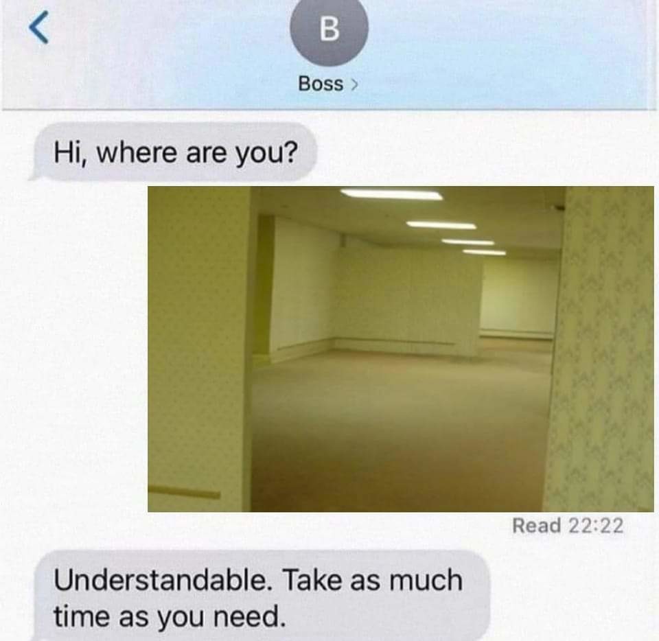 Backrooms Meme subido por MeLoDijoUnPodri ) Memedroid