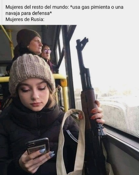 Cosas normales en Rusia - meme