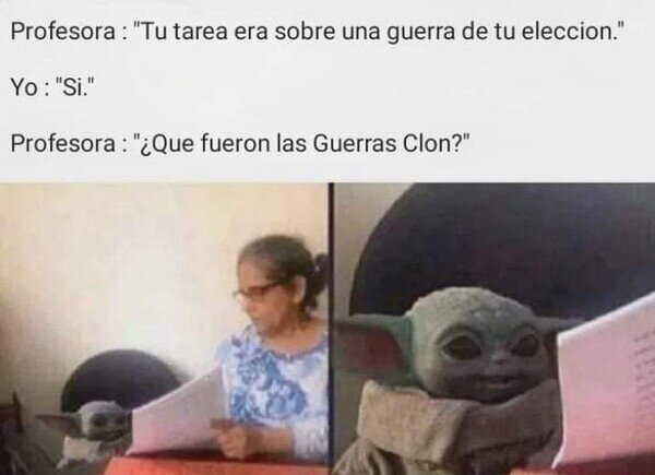 Fueron el momento peak de star wars - meme