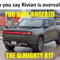 Chill, it's just a front/rear swap. Rivians (probably) won't kill you by themselves.