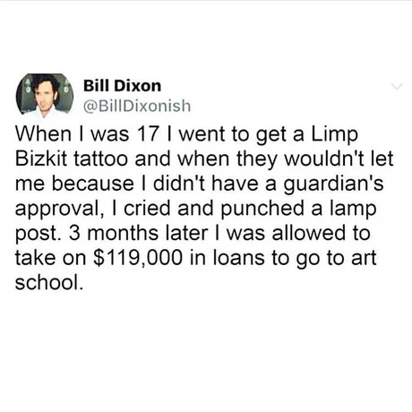 Limp bizkit tattoo story - meme