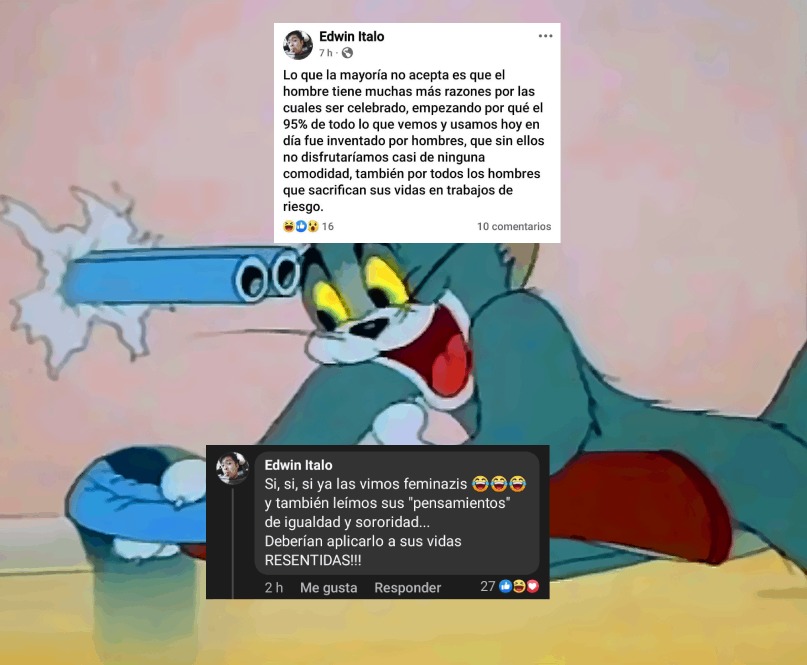 ¿Pero qué onda con esta gente? Lo que ha dejado este pasado 8 de marzo, el otro lado de la moneda del feminismo radical: masculinismo radical. - meme