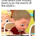 We are living through textbook stuff
