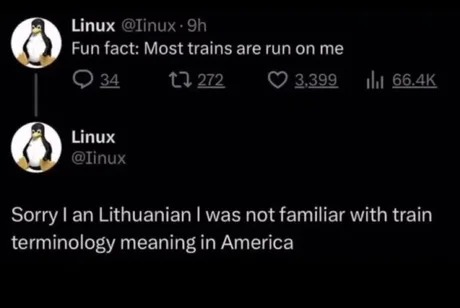 Linux fun fact - meme