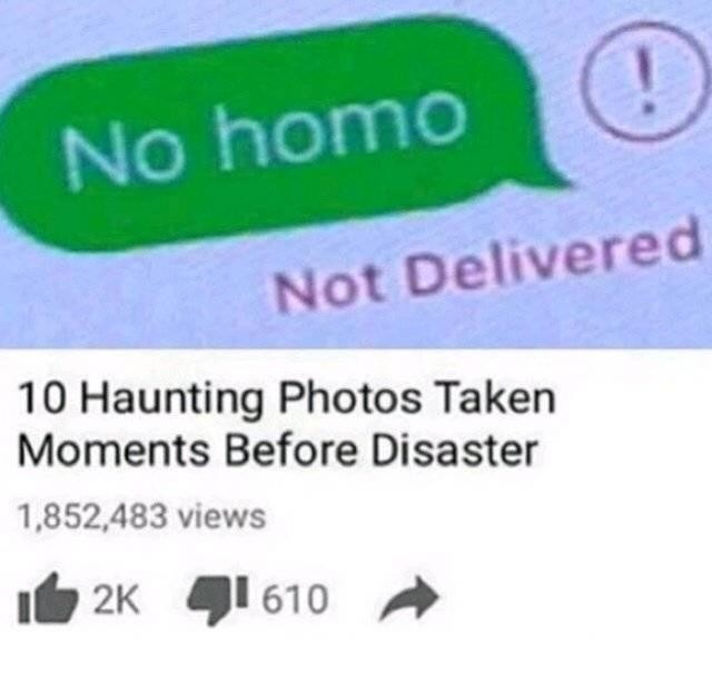 No homo! - meme