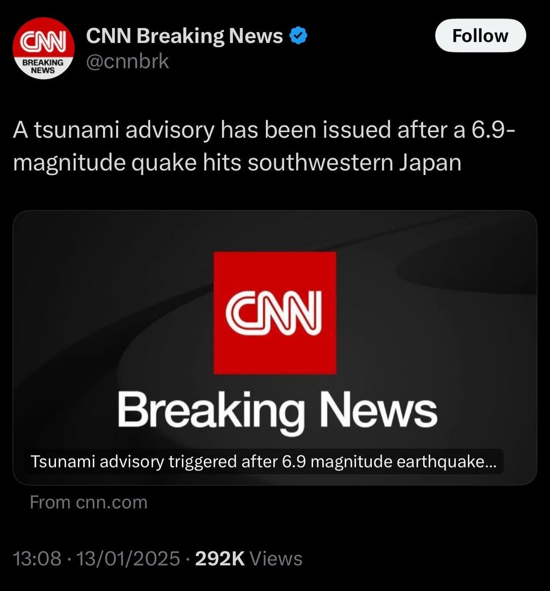 Japan Earthquake tsunami meme news