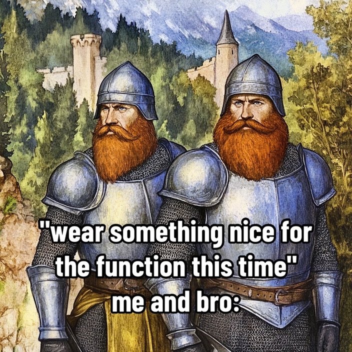 Bro said dress nice and we still pulled up like NPCs - meme