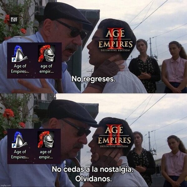 Age of Empires 2 aún te recordamos - meme