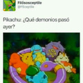 Ese pikachu es un loquillo
