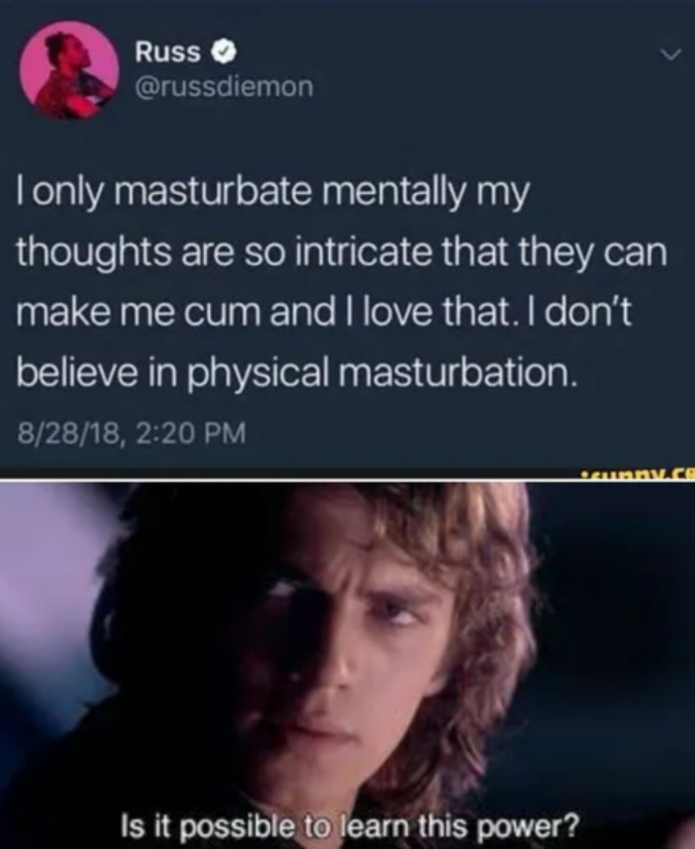Yes Skywalker I do it in my sleep - meme