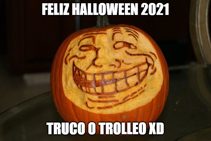 Feliz halloween 2021 banda - meme