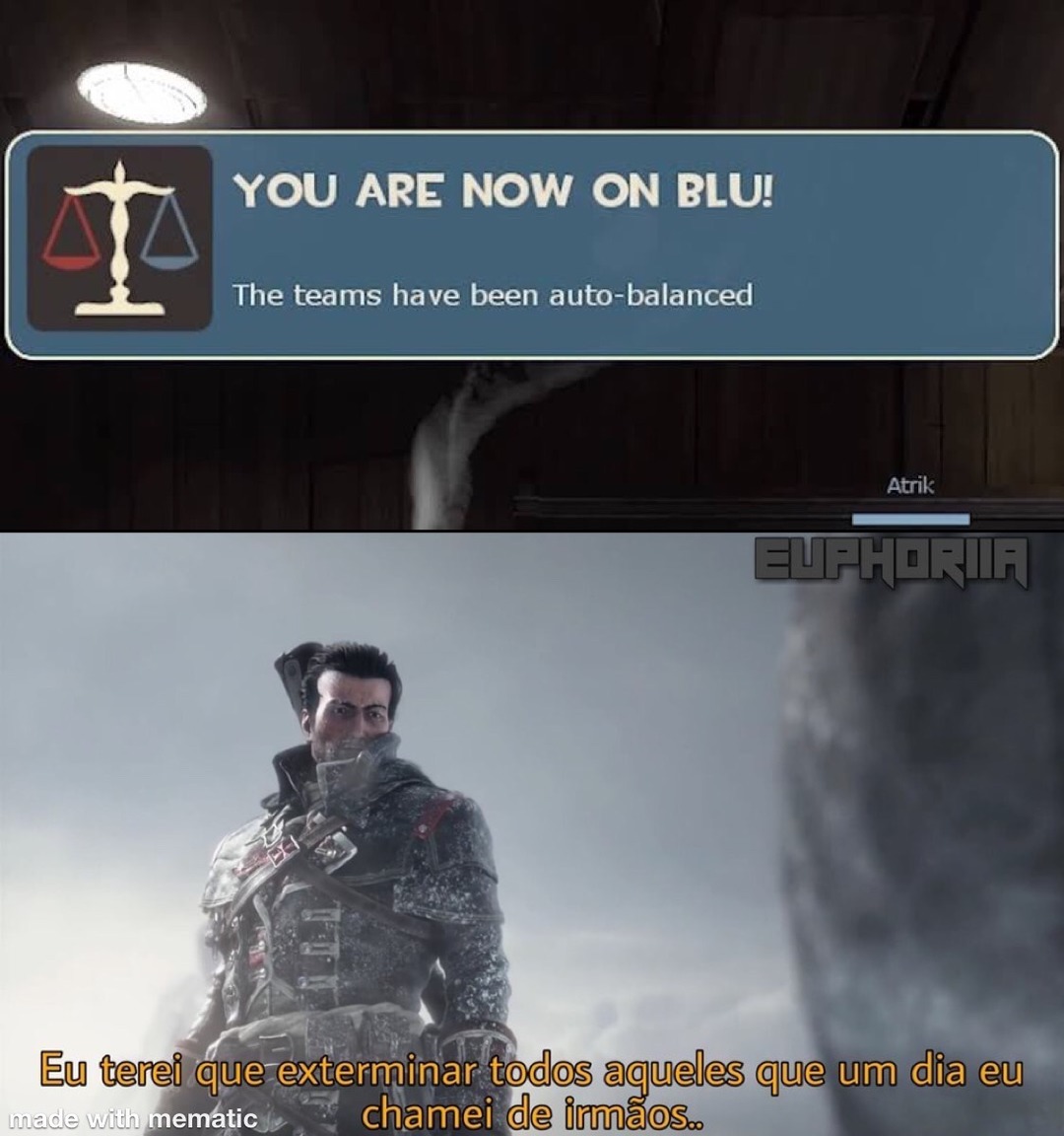 maldito auto balanceamento - meme