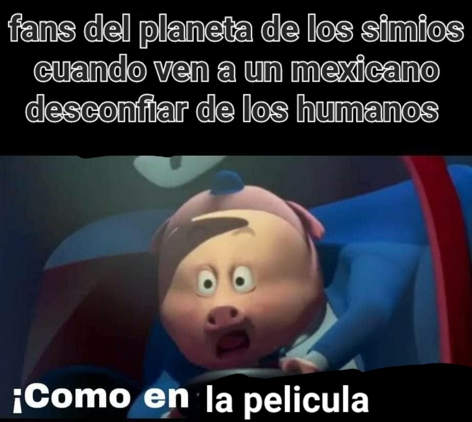 Mi primer momo (un saludo a los mexichangos) - meme