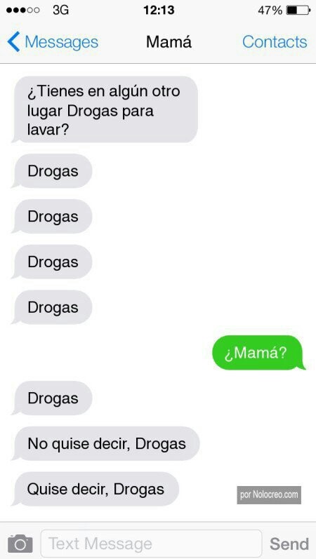 Drogas - meme