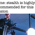 Stealth takes too long