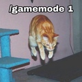 for those that don’t understand, enter/gamemode 1 in Minecraft allows you to set creative mode on