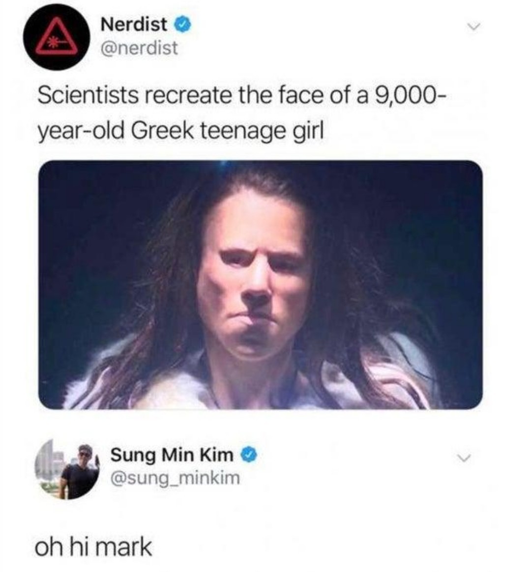 I thought greeks were beautiful - meme