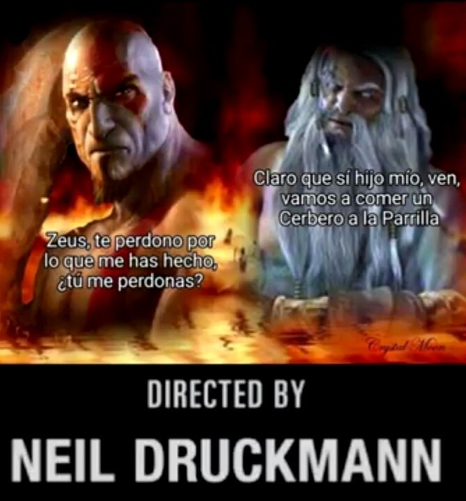 Si Neil Druckmann hubiera hecho god of war - meme
