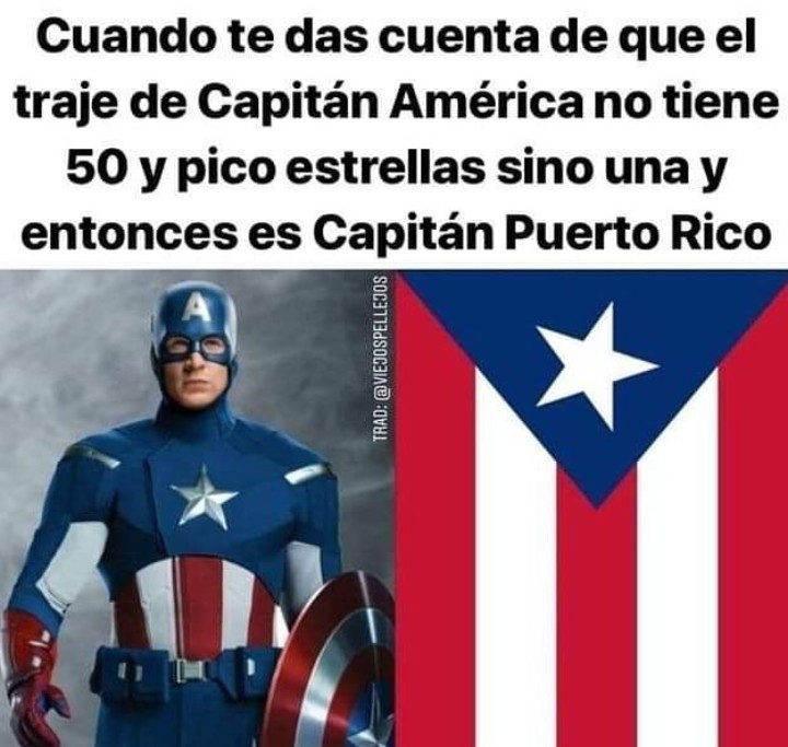 Un kpo el capitán Puerto Rico - meme