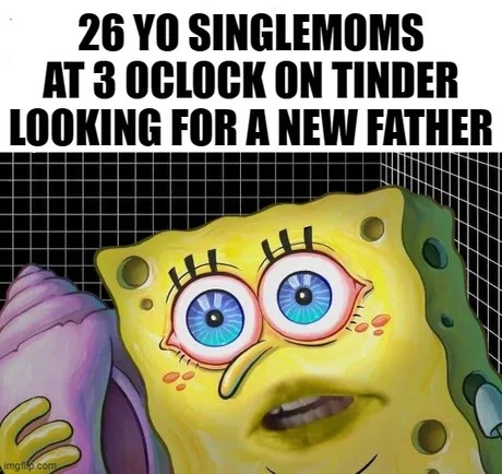 Singlemoms on Tinder - meme