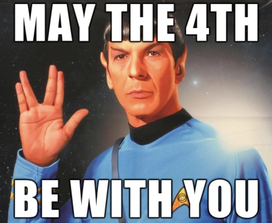 May the 4th be with you - meme