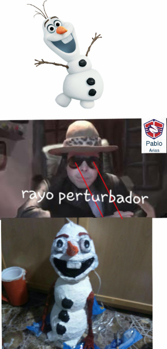 Rayo perturbador - meme