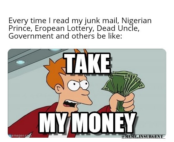 Junk Mail! - meme