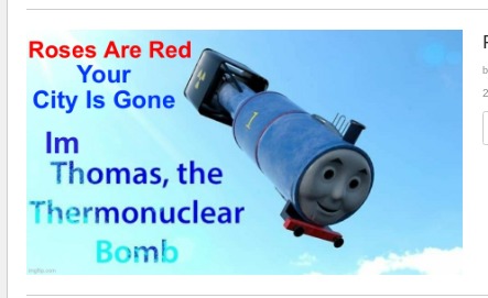 why Thomas, why? - meme
