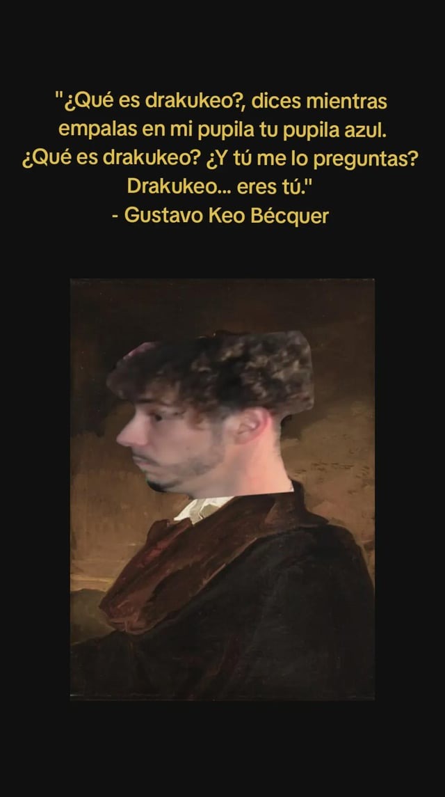 Gustavo Keo Becquer - meme