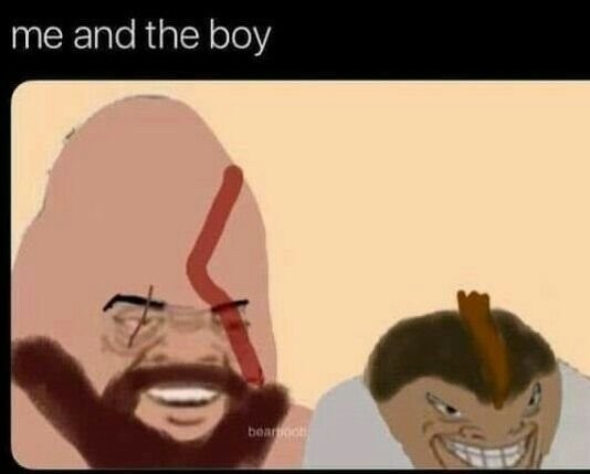 Kratos Cearense e Loki com microcefalia - meme