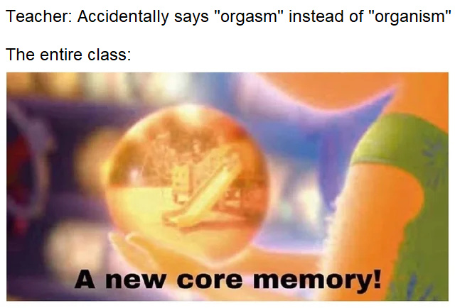 A new core of memory! - meme
