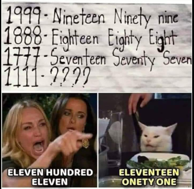Eleventeen Onety One - meme