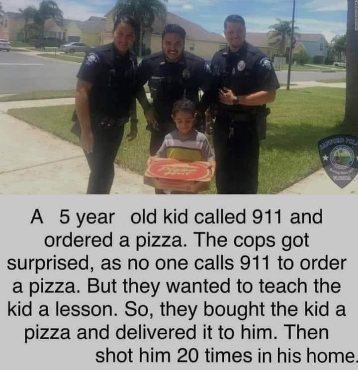 Did he get to eat the pizza first? - meme