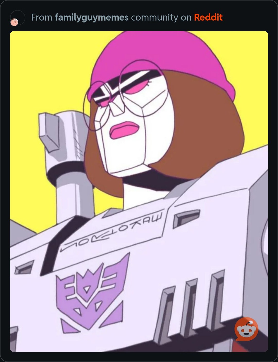MegaTRON haha right - meme